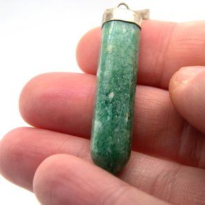 Amazonite 44.20ct Solid 925 Sterling Silver Pendant